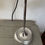 Miniature : Ancienne lampe de bureau en chrome art déco vers 1920