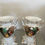 Miniature : Paire de vases en porcelaine de Paris époque Restauration XIX eme