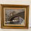 Miniature : Ancien tableau un pont dans la Vienne en hiver par S Morel vers 1920