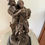 Miniature : Ancien bronze statue Dieu et Patrie par L Pilet XIX eme siècle