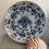 Miniature : Ancien et grand plat en faience de Delft fin XVII début XVIII eme siècle