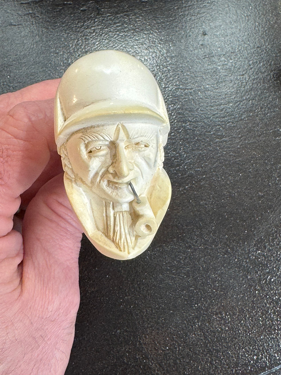 Miniature : Ancienne pipe enécume de mer : lord anglais , début XX eme Altiney