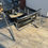 Miniature : Ancienne paire de fauteuils vintage dans le gout Wassily Brauer vers 1980