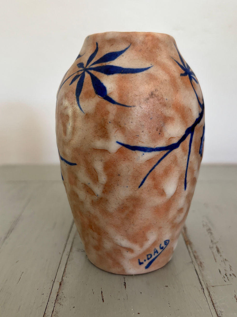 Miniature : Ancien petit vase art déco céramique par Louis dage