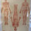 Miniature : Ancien cadre affiche anatomique ancienne vintage écorché vers 1950