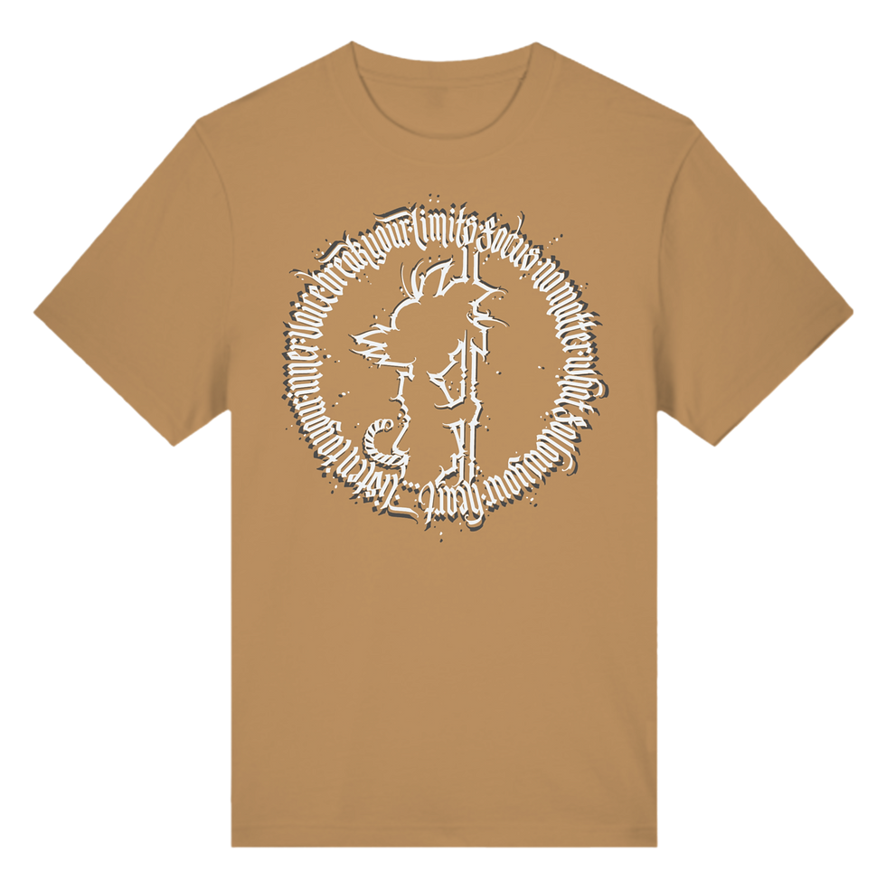 Miniaturbild: dstcalligraphy - Classic kidGoku tribute Shirt - Frontprint: kid Goku calligraphy art design