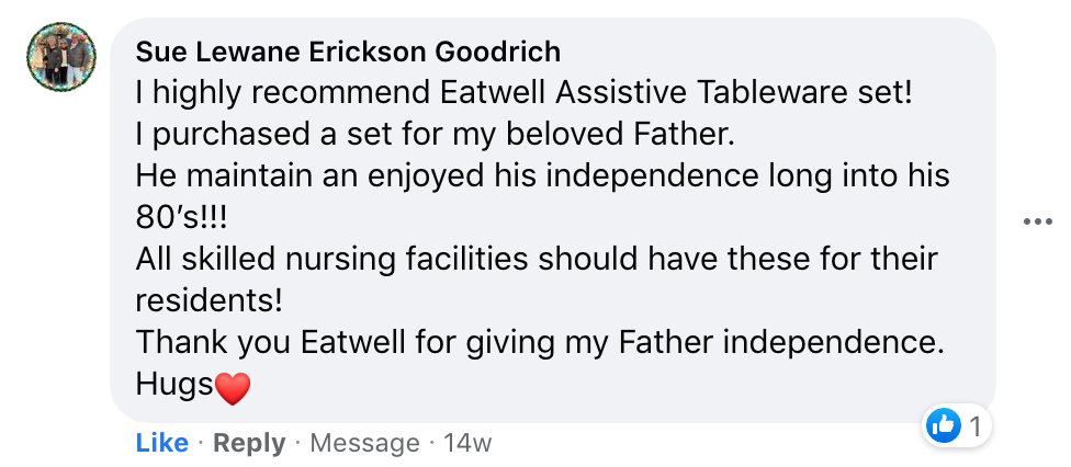 User feedback from Sue!