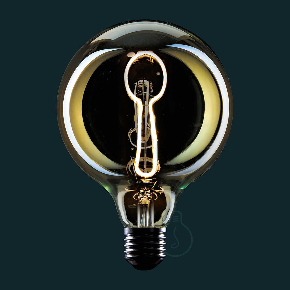 Miniatura: LAMPADINA LED GLOBO E27 FILAMENTO FORCHETTA DIMMERABILE A LUCE CALDA