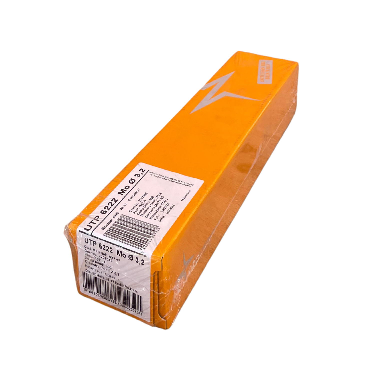 Electrodo NICRMO-3 de 3.2 mm para soldar Aleaciones Especiales. Marca Voestalpine UTP.