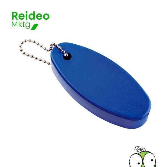 Llavero Náutico Anti-Stress, formato ovalado.