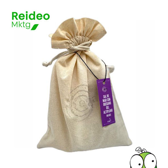 Sal de Mar con orégano del altiplano a Granel en saco de 700grs.    100% natural.  Sin preservantes.