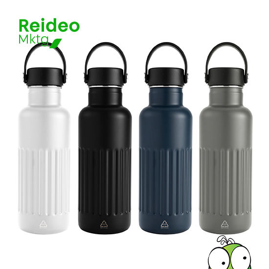 Botella Térmica de doble pared, sellada al vacío. Botella con aislamiento térmico. Tecnología vacuum.