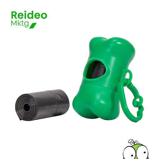 Set (rollo) de 15 bolsitas plásticas negras, para residuos de mascotas.