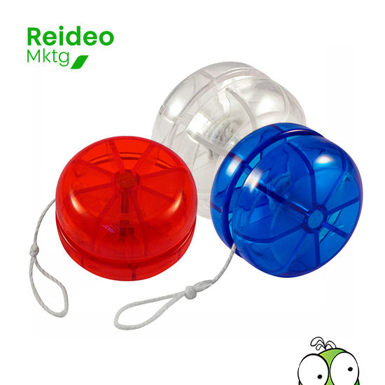 Yo-Yo Plástico Traslúcido.