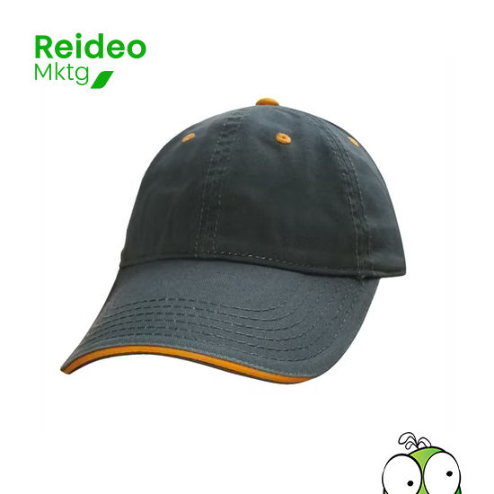 Jockey Canvas Sandwich 100% algodón con broche Metálico