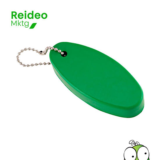 Llavero Náutico Anti-Stress, formato ovalado.