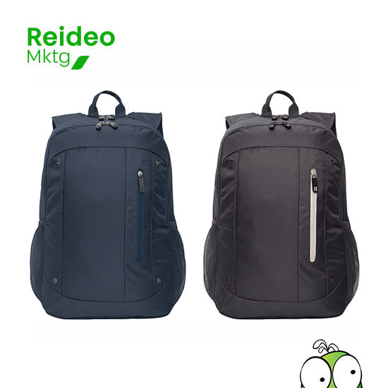 Mochila con bolsillo interno acolchado y porta notebook de hasta 15”.