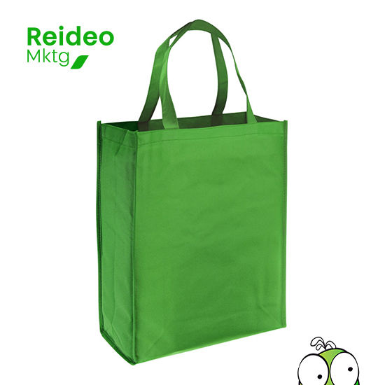 Bolsa reutilizable de tela no tejida (TNT) de 80g/m2