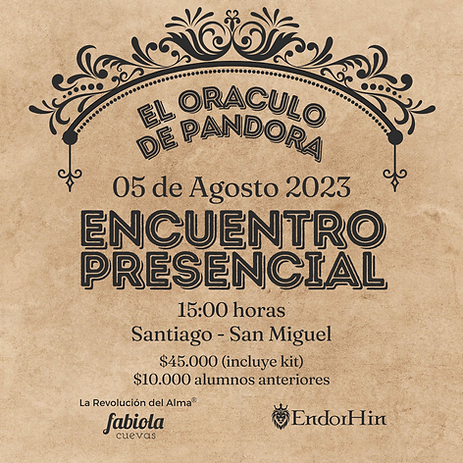 Taller Presencial El Oráculo de Pandora