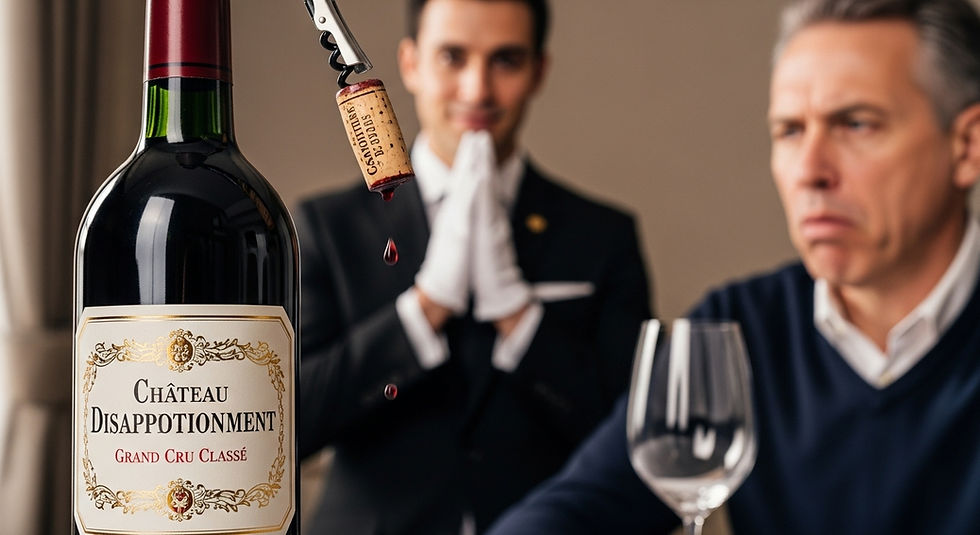 Quando o vinho perfeito é chato