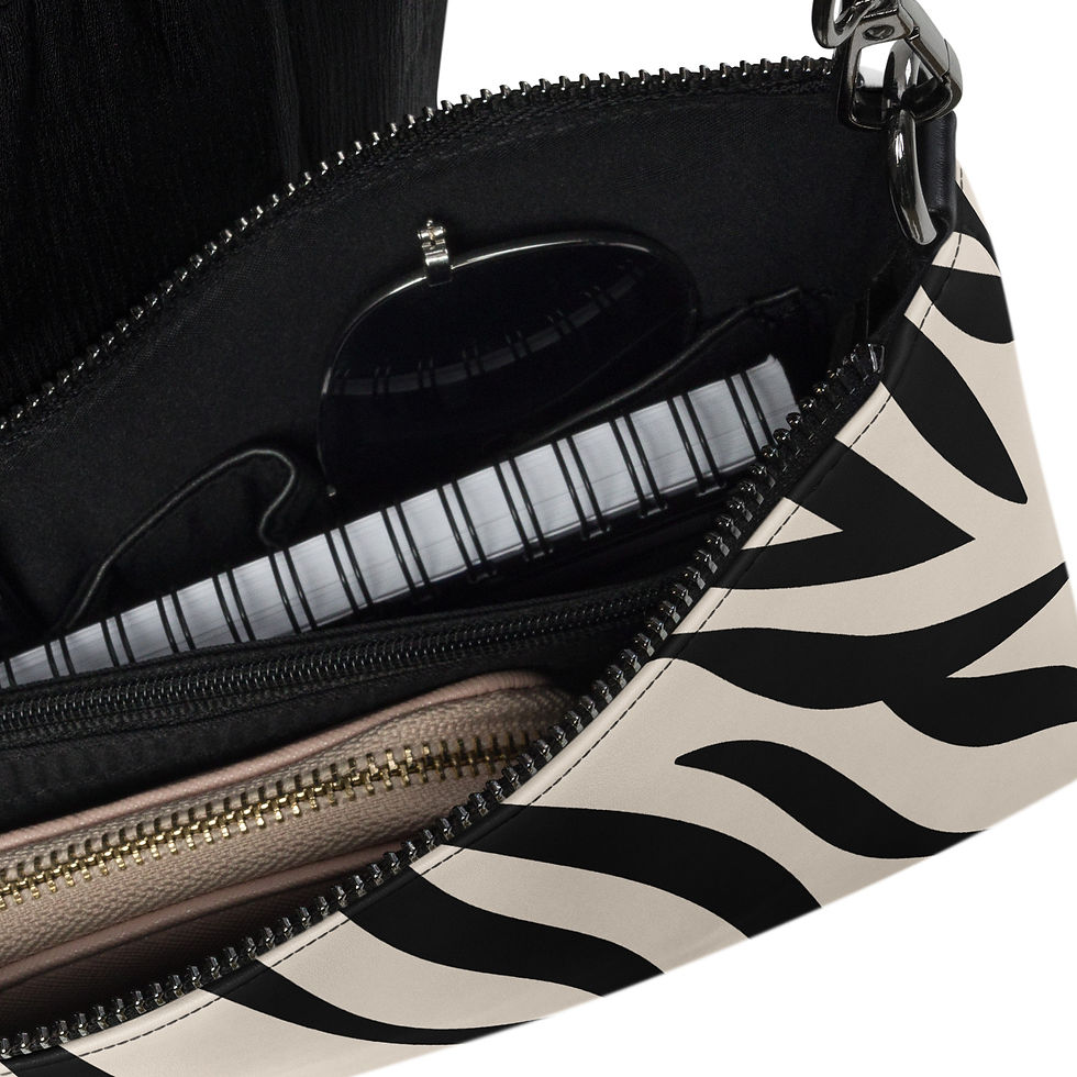 Miniatura: Animal Print Crossbody bag