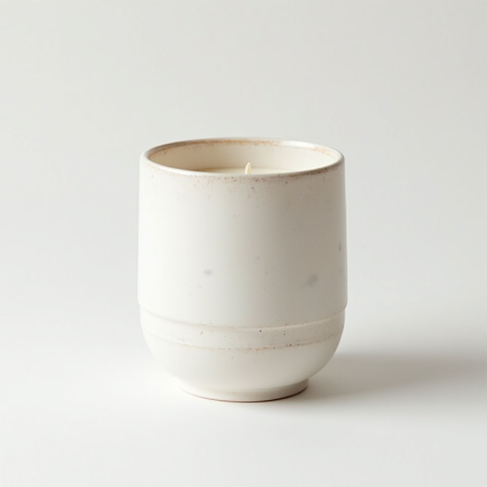 Ceramic Scented Candle