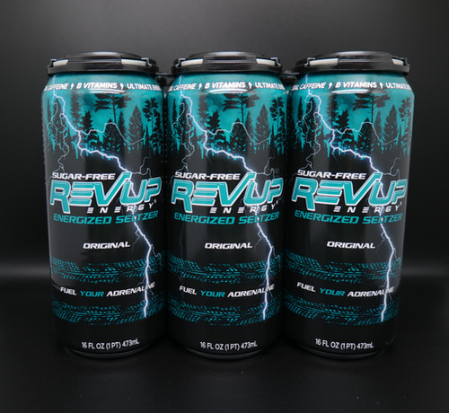 REVUP Energized Seltzer - Sugar-Free - 6 Pack - 16 fl.oz. cans