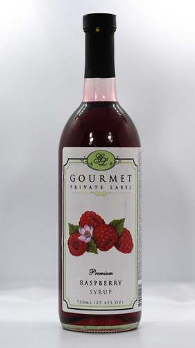 Gourmet Premium Raspberry Syrup 25.4 fl oz | REVUP ENERGY