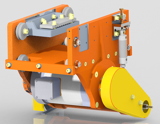 Complete bias cutter head assembly for upgrade to legacy NRM bias cutter.