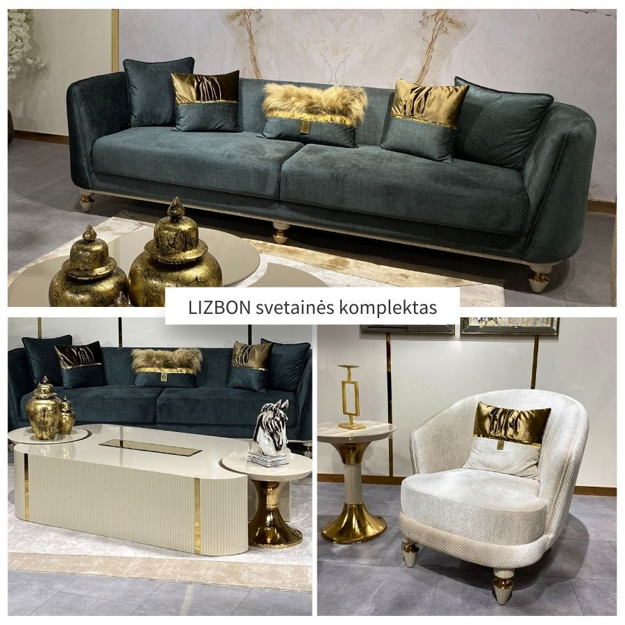 LIZBON svetainės komplektas
