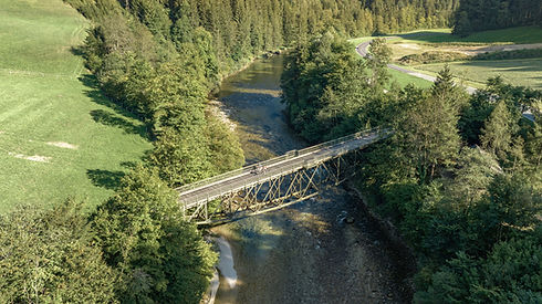 Radbrücke des Ybbstalradwegs