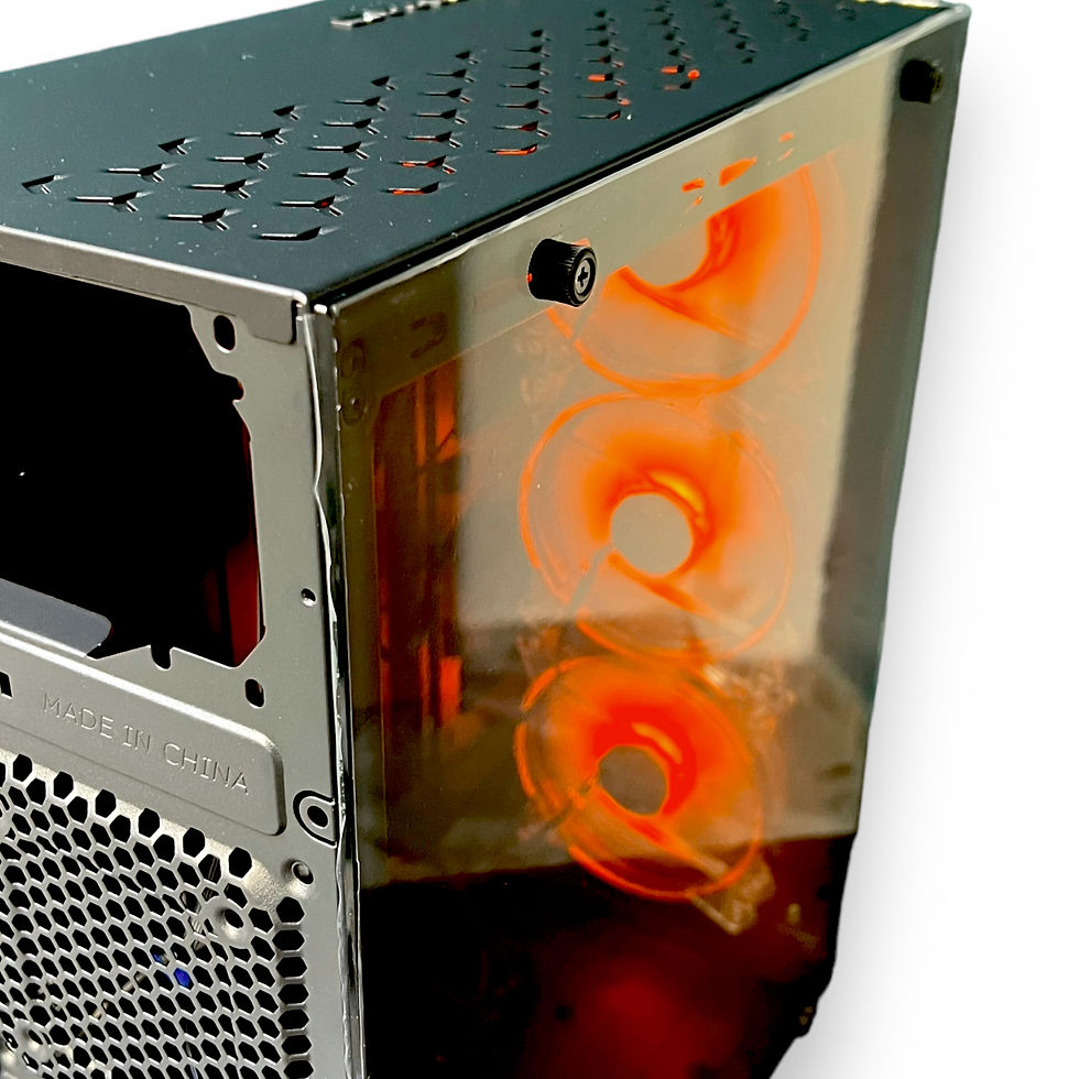 Miniatura: Rxe Glassiar C01 Star Case Gamer Vidrio Pc Chasis Atx Profesional + Fan