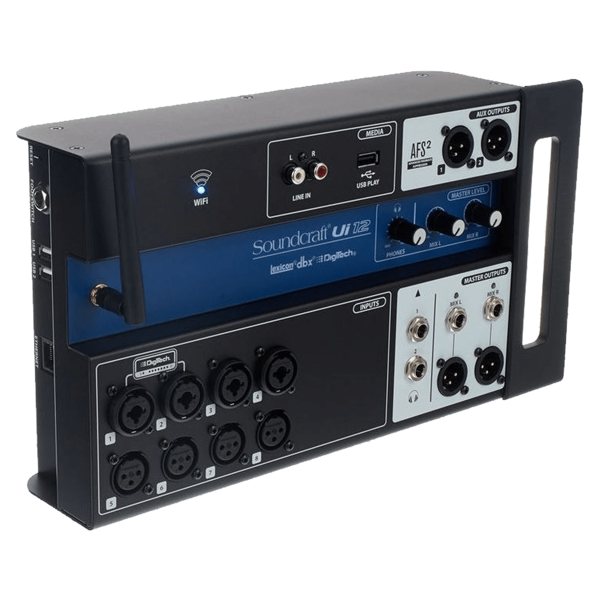 Soundcraft Ui12 Consola Digital Ctrl Rem Pc/ios/android