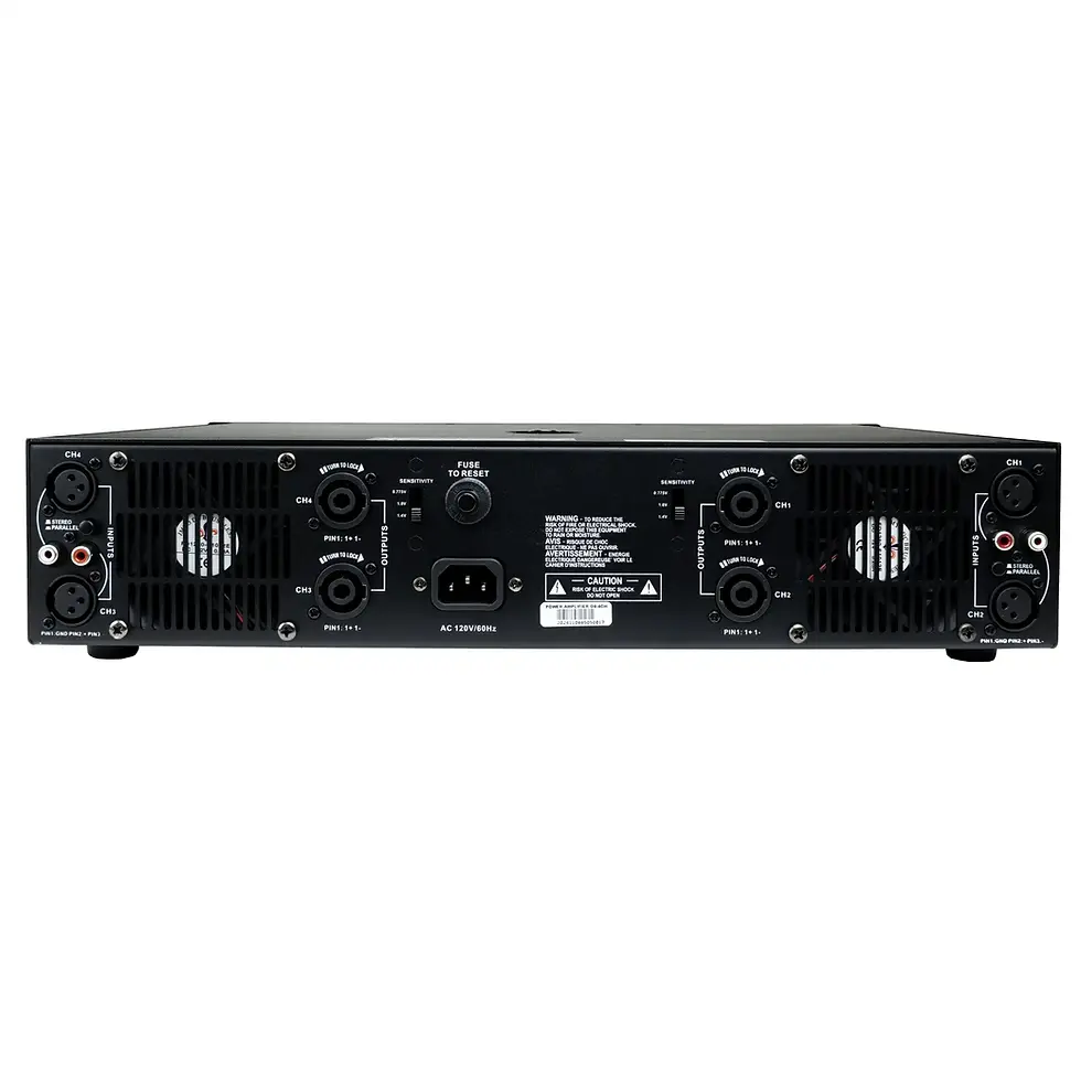 Miniatura: Prodj G6-4CH Amplificador de potencia profesional