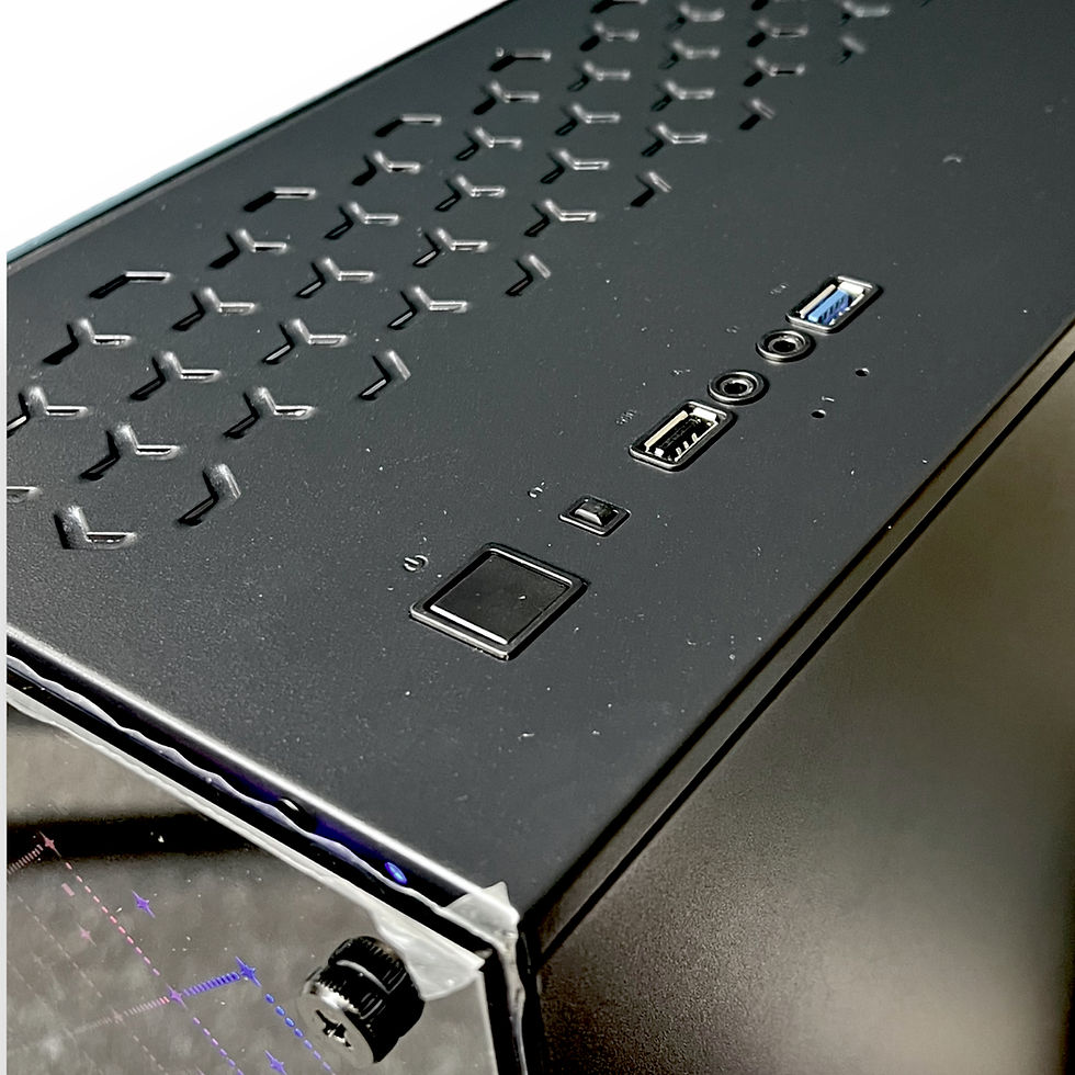 Miniatura: Rxe Glassiar C01 Star Case Gamer Vidrio Pc Chasis Atx Profesional + Fan