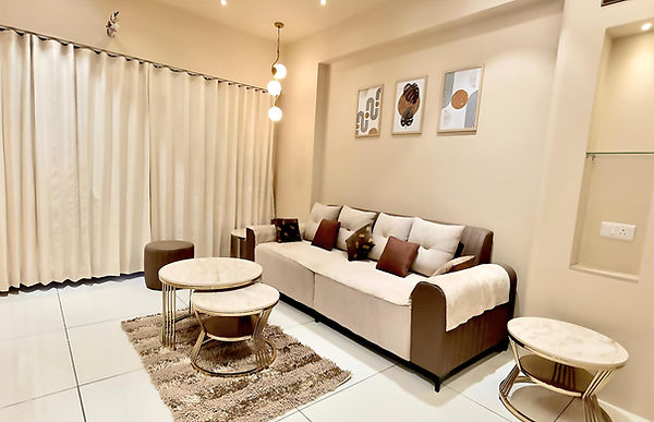 Modern living room interior design