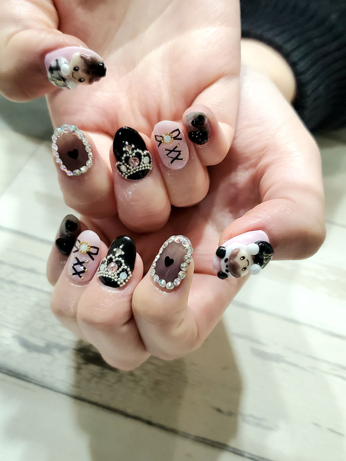 キンプリ3Dネイル💅💗