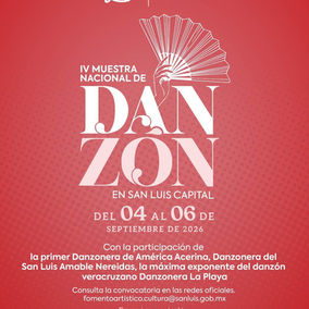 Presentan la IV Muestra Nacional de Danzón en San Luis Capital