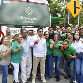 REDMETRO TRANSFORMARÁ LA MOVILIDAD DE LA HUASTECA CON TRANSPORTE ELÉCTRICO Y GRATUITO: RICARDO GALLARDO