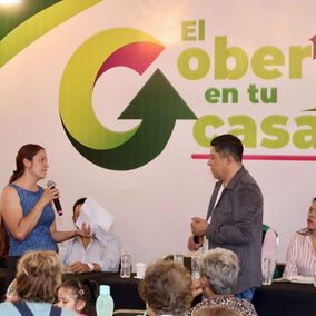 RICARDO GALLARDO LLEVA AL GOBIERNO DIRECTAMENTE A LOS HOGARES POTOSINOS