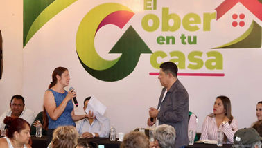 RICARDO GALLARDO LLEVA AL GOBIERNO DIRECTAMENTE A LOS HOGARES POTOSINOS