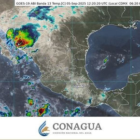 Lorena se degrada a tormenta postropical; San Luis Potosí entre los estados con lluvias intensas