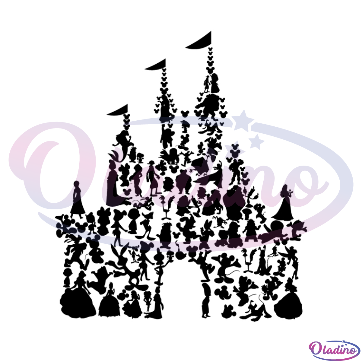 Characters Disneyland SVG Digital File Disney Svg, Disneyland Svg