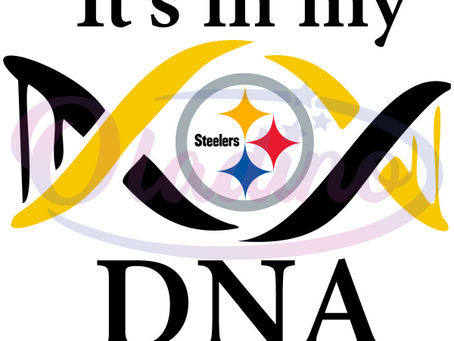 Steelers It’s In My DNA Svg Digital File, Steelers Fooball Team Svg