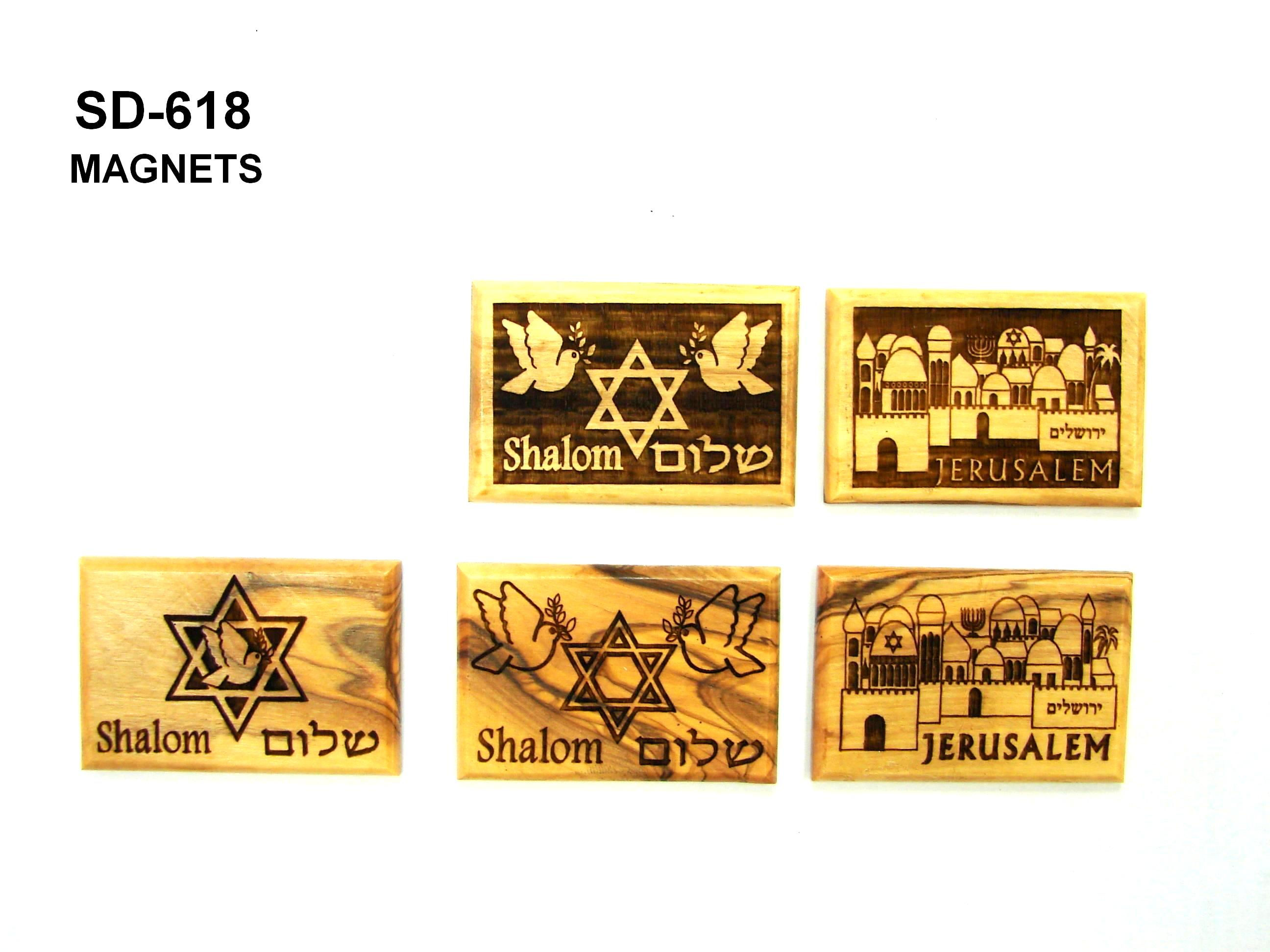 ASSORTED WODDEN  MAGNETS