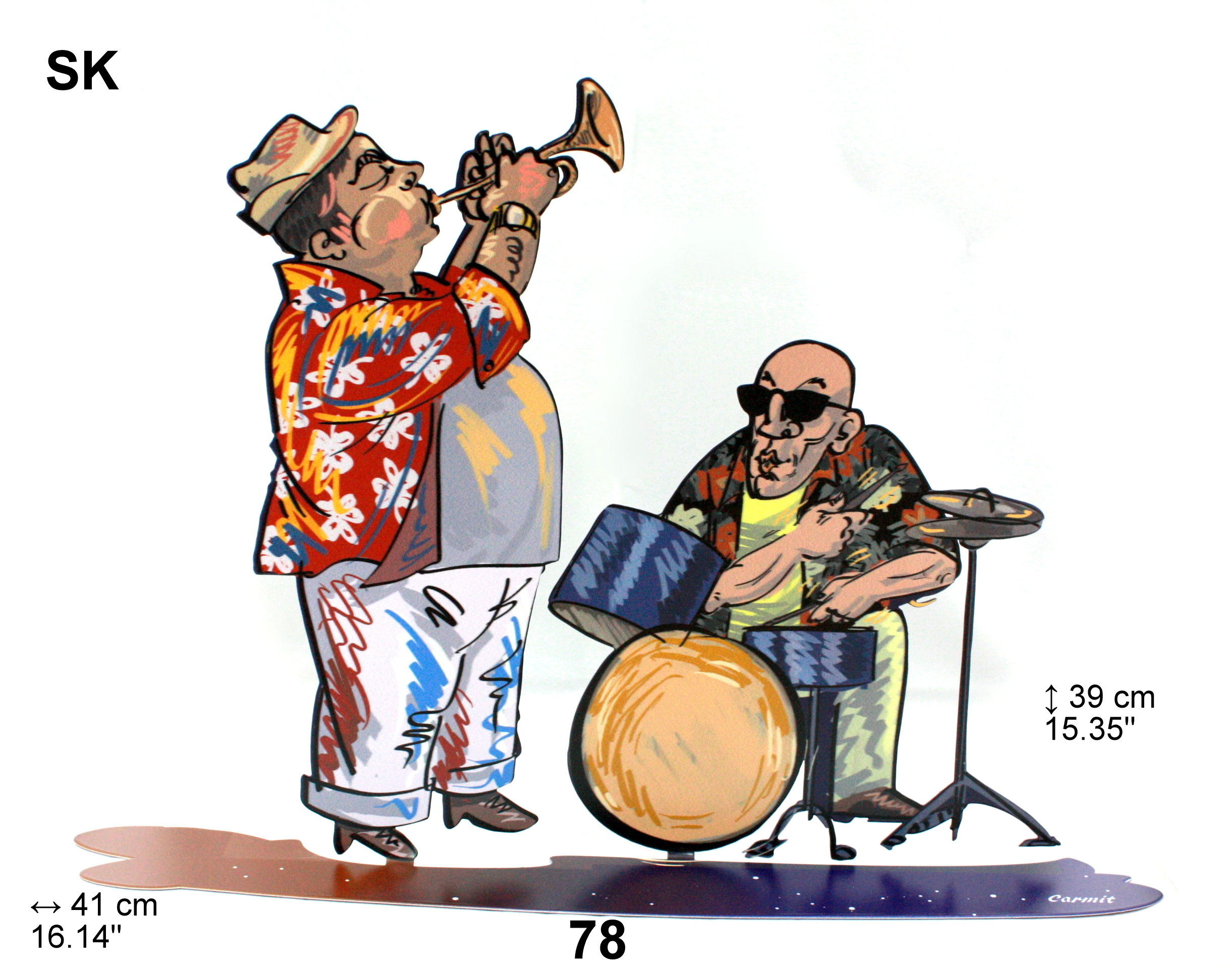 LAZER CUT BAND PLAYERS