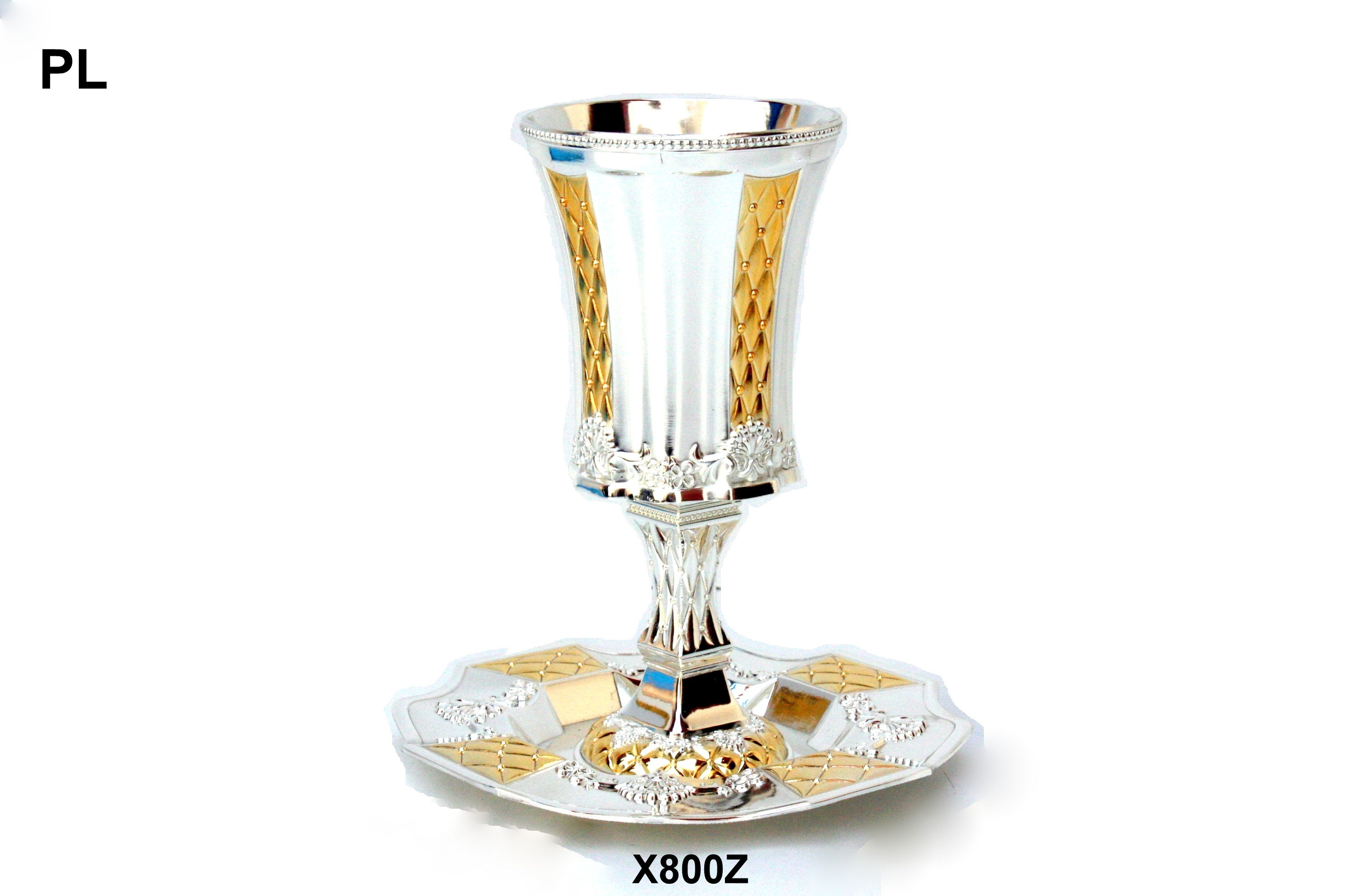 SILVER PLATED KIDDUSH CUP