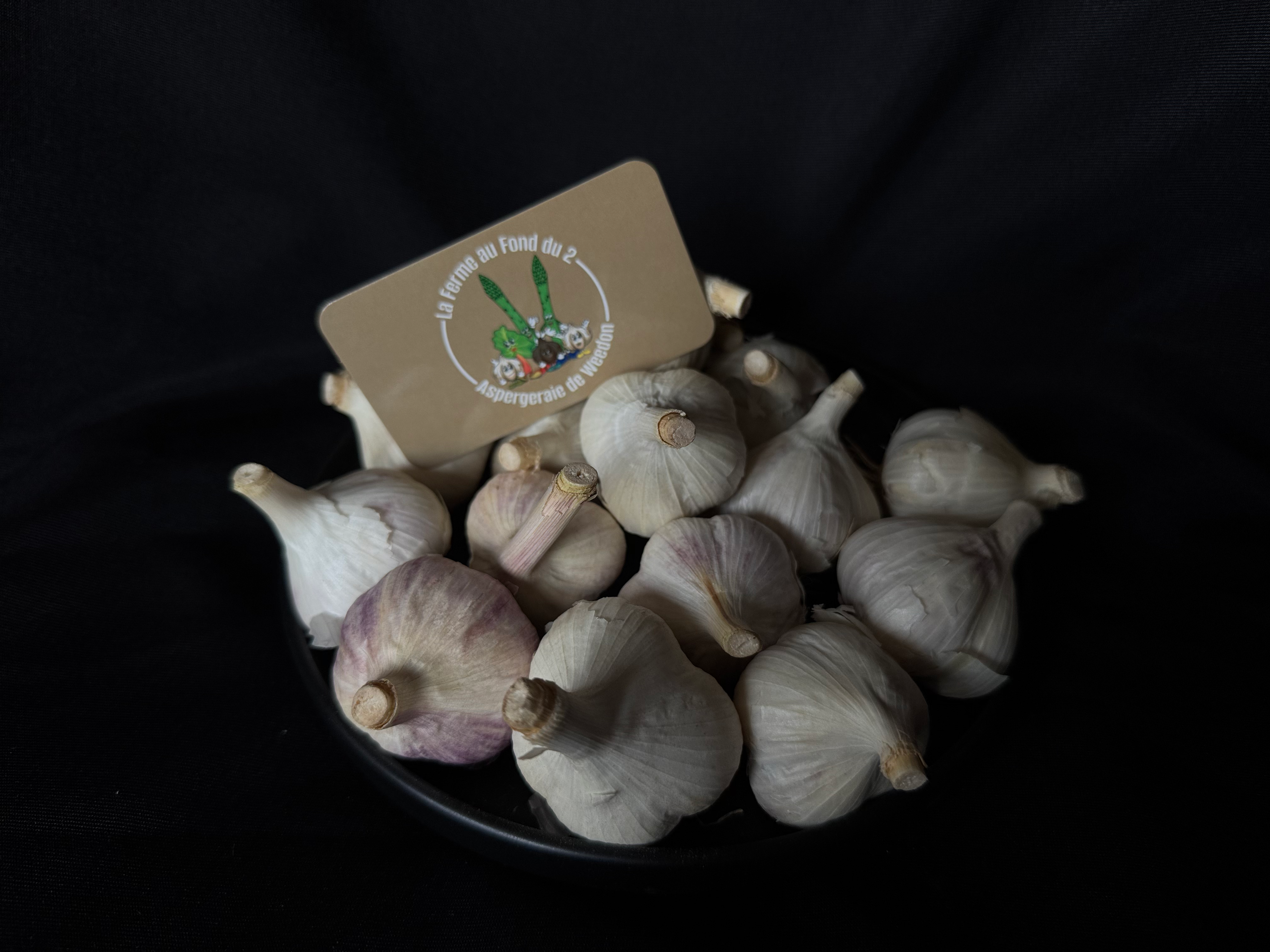Ail bio blanc, calibre moyen