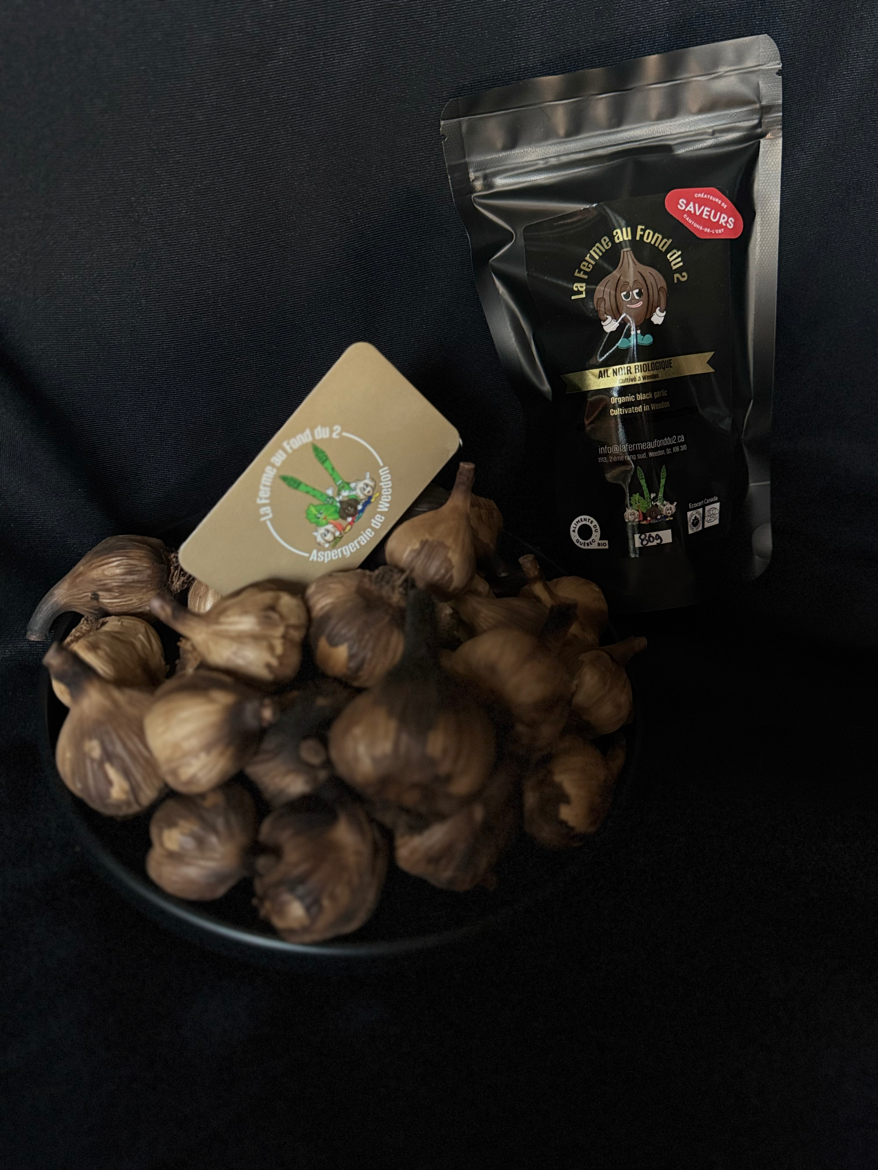 Ail noir bio