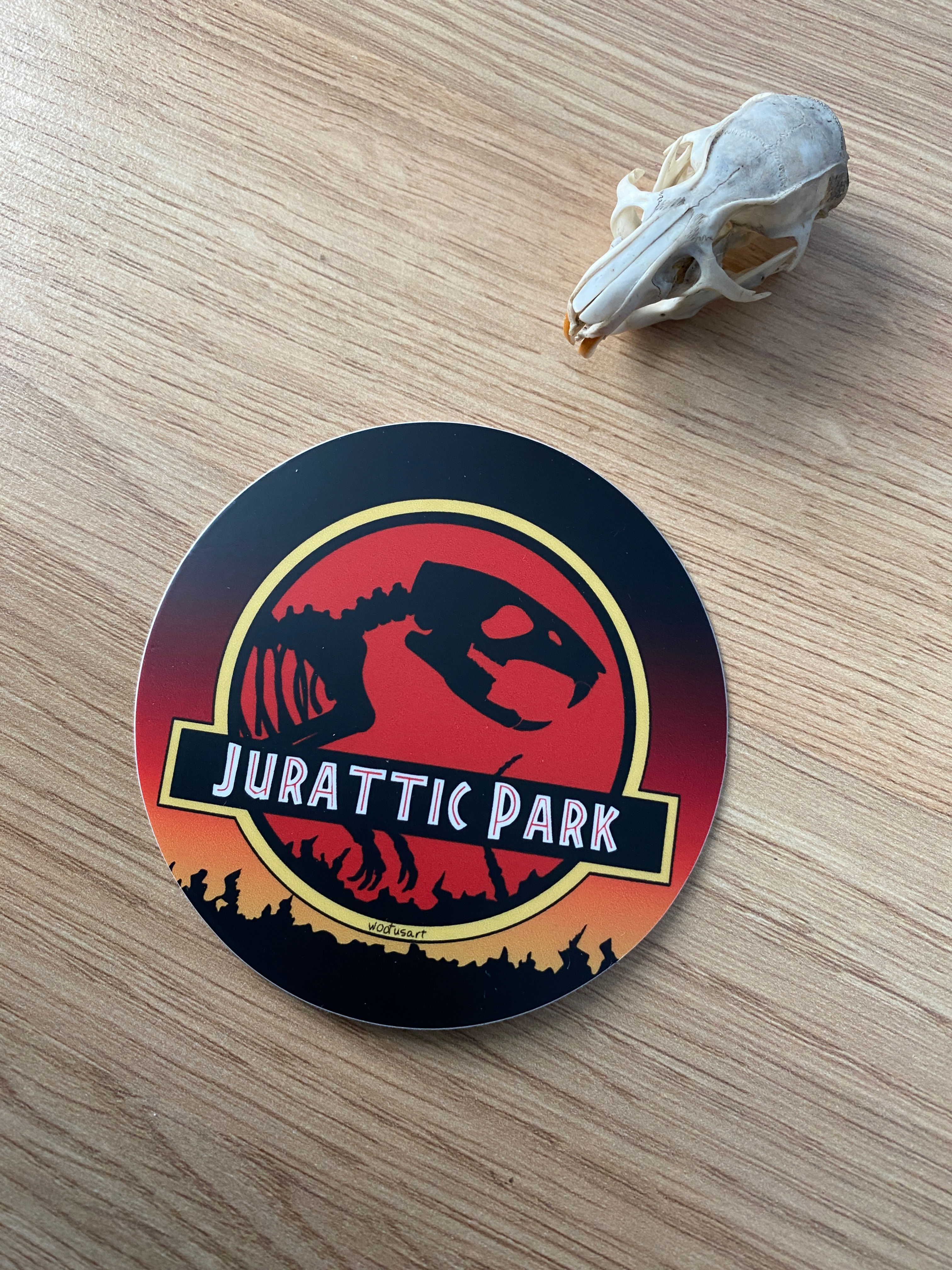 Jurattic Park Sticker